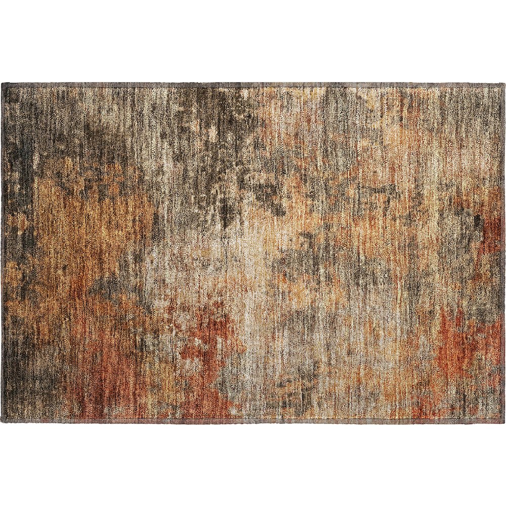 Premium Machine Washable Mayfield AMF1216 Khaki 1'8" x 2'6" Rug. Picture 1