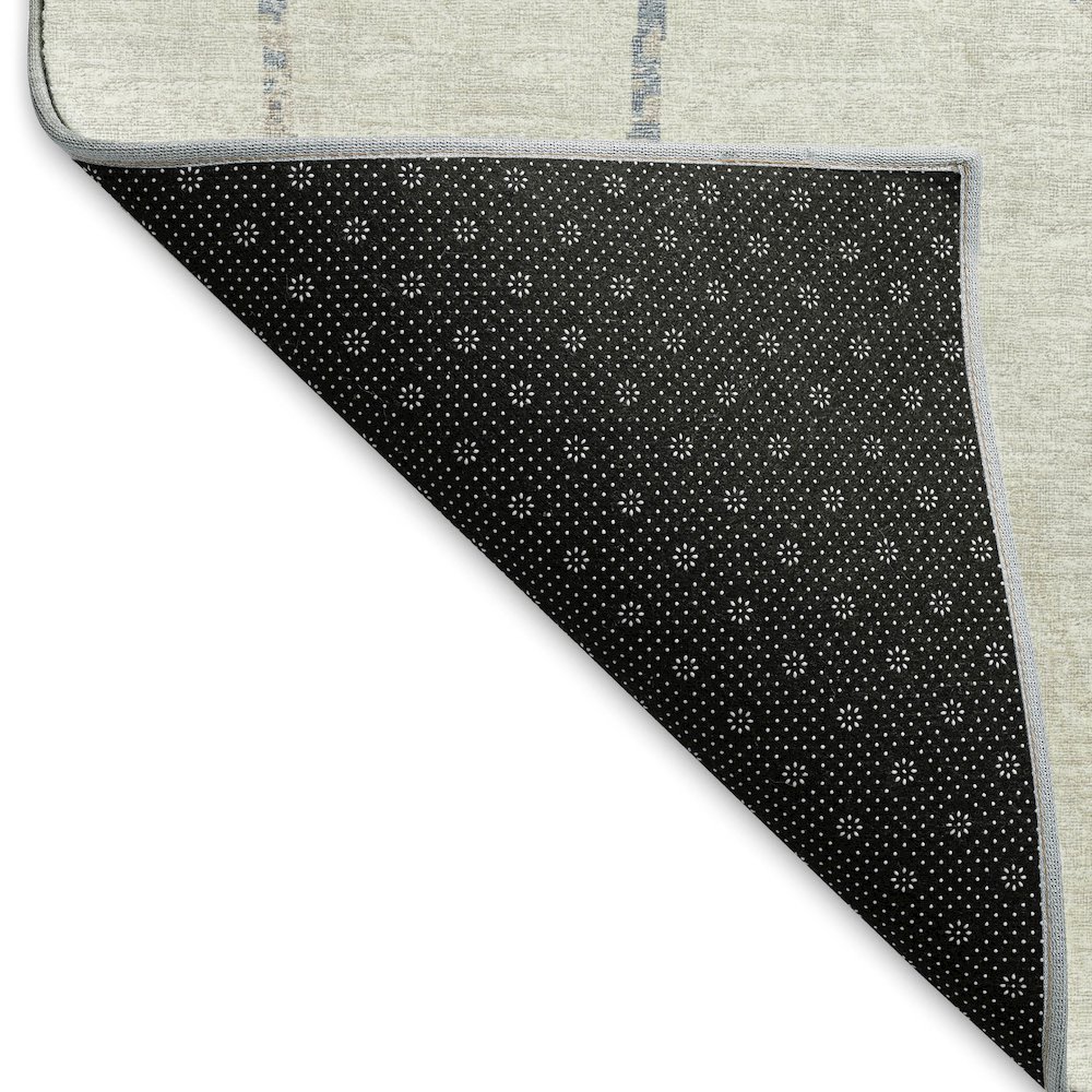Premium Machine Washable Mayfield  Taupe 1'8" x 2'6" Rug. Picture 2