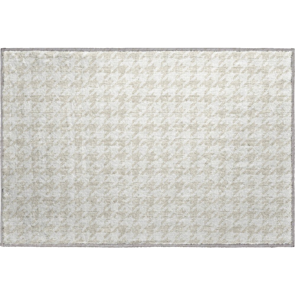 Premium Machine Washable Mayfield  Linen 1'8" x 2'6" Rug. Picture 1