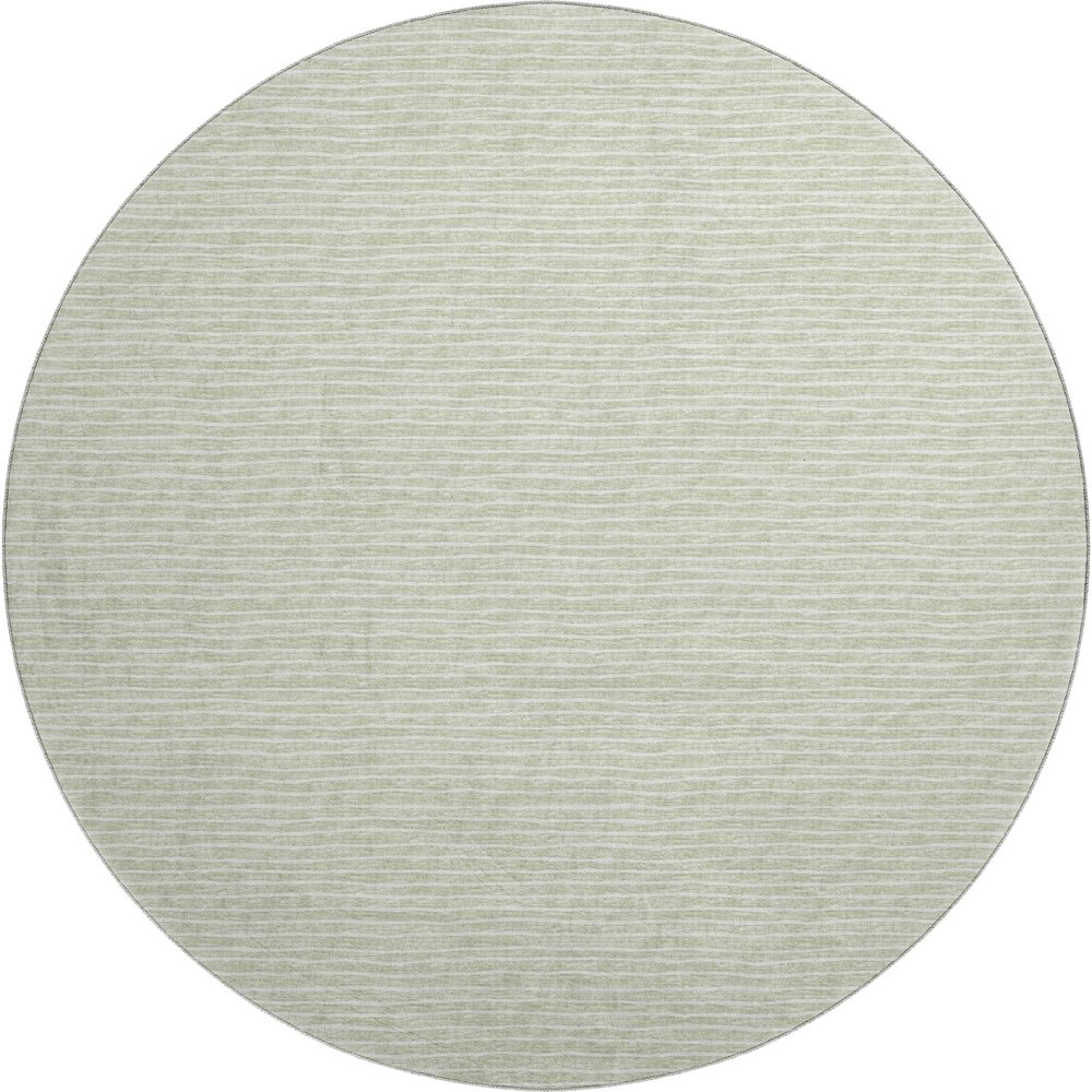 Premium Machine Washable Mayfield  Mist 8' x 8' Round Rug. Picture 1