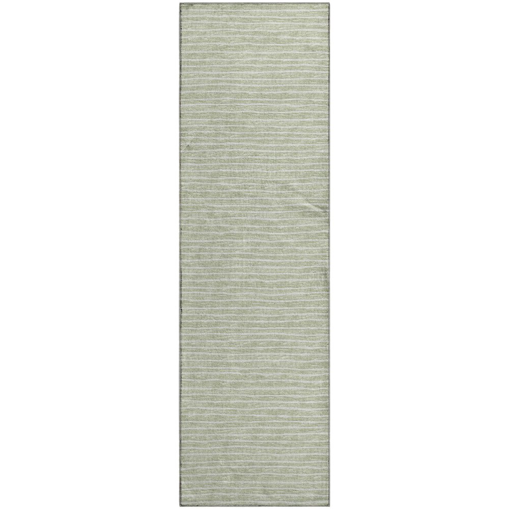 Premium Machine Washable Mayfield  Mist 2'3" x 7'6" Runner Rug. Picture 1