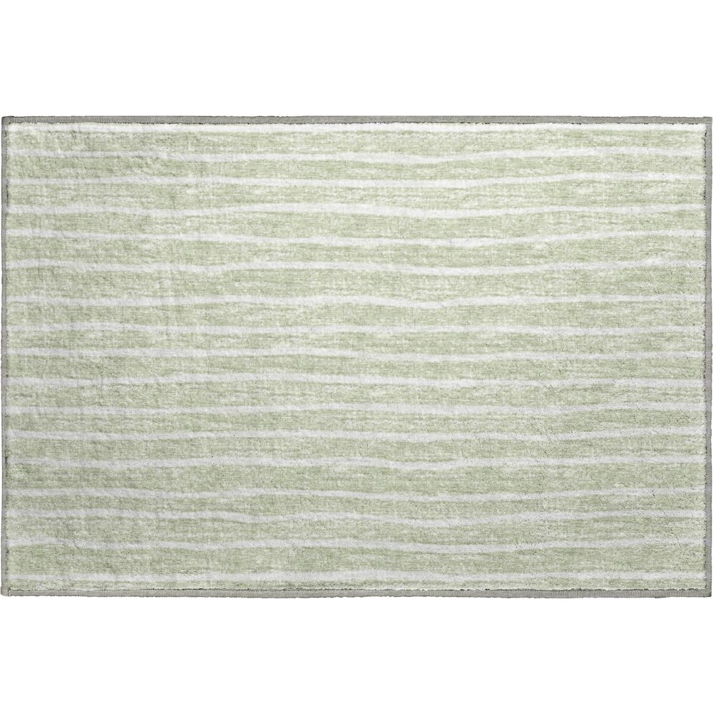 Premium Machine Washable Mayfield  Mist 1'8" x 2'6" Rug. Picture 1