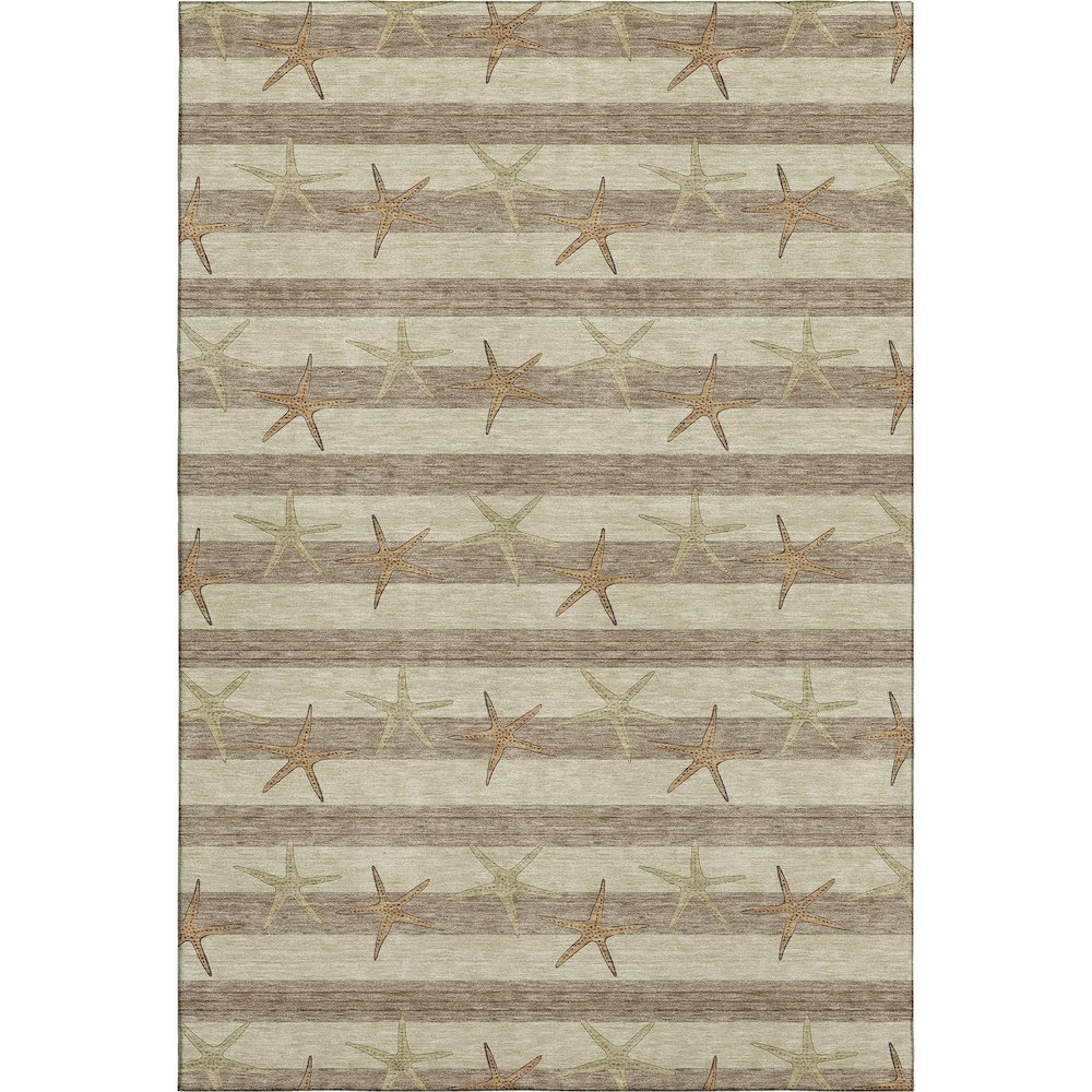 Premium Machine Washable Mayfield  Tan 2'6" x 3'10" Rug. Picture 1