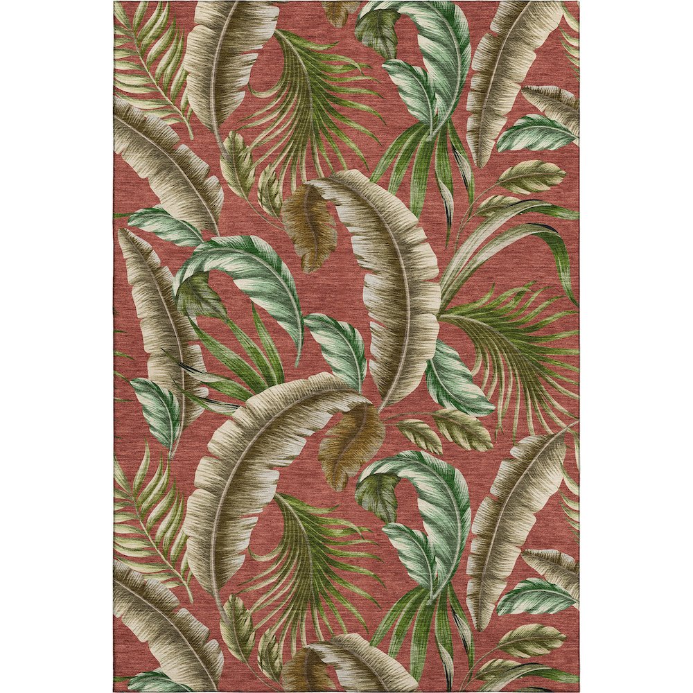 Premium Machine Washable Mayfield  Spice 2'6" x 3'10" Rug. Picture 1