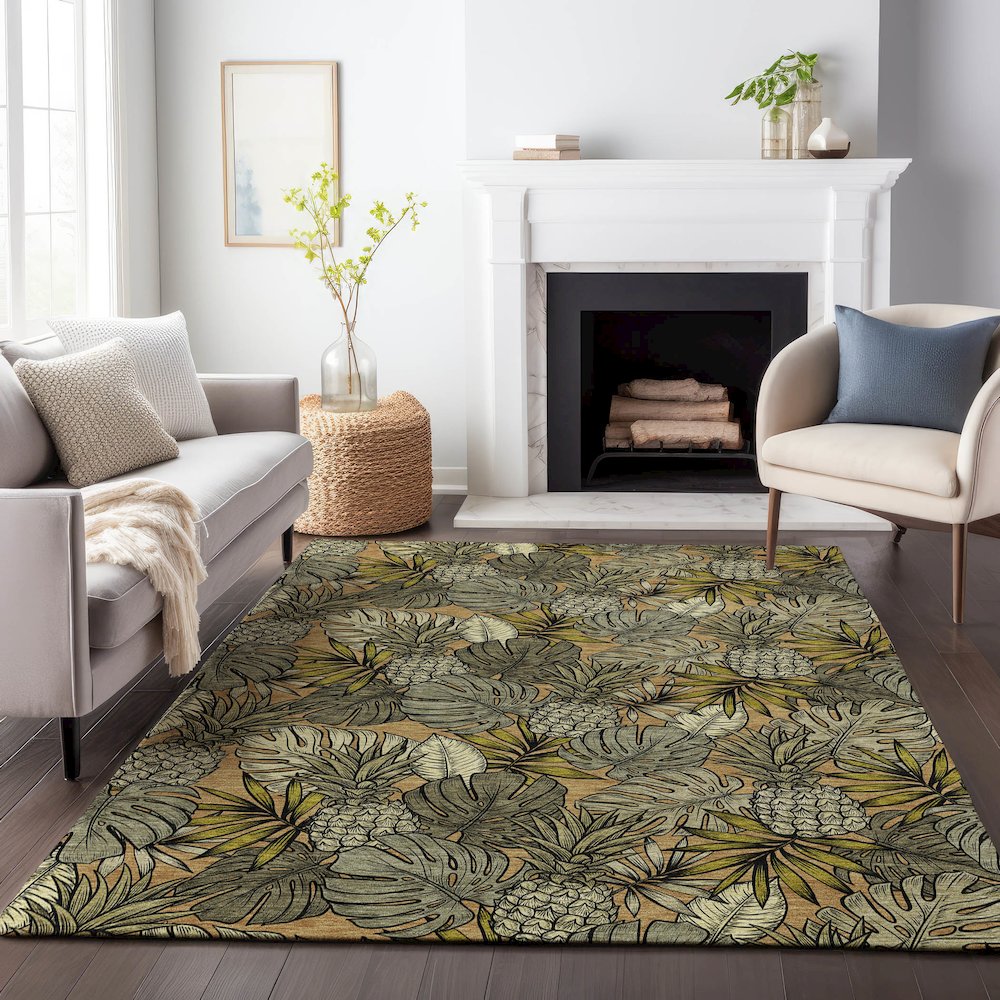 Premium Machine Washable Mayfield  Baja 2'6" x 3'10" Rug. Picture 6