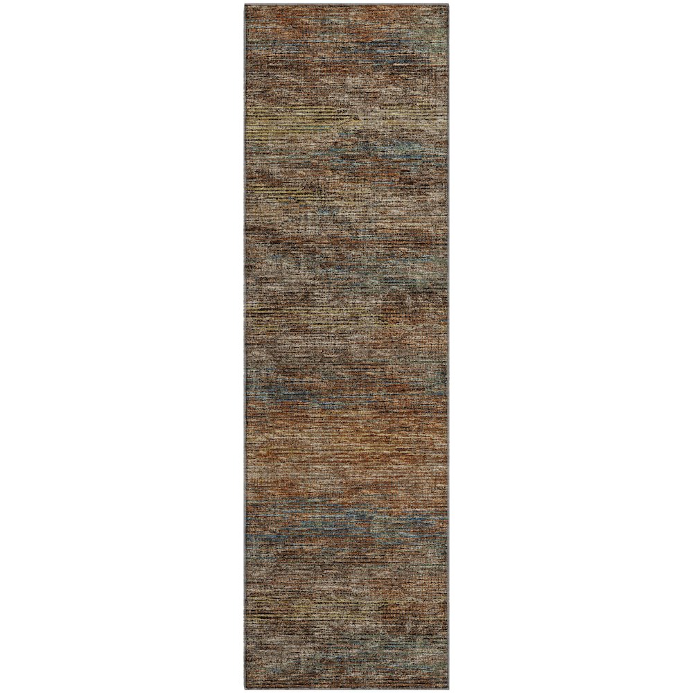 Premium Machine Washable Mayfield  Canyon 2'3" x 7'6" Runner Rug. Picture 1