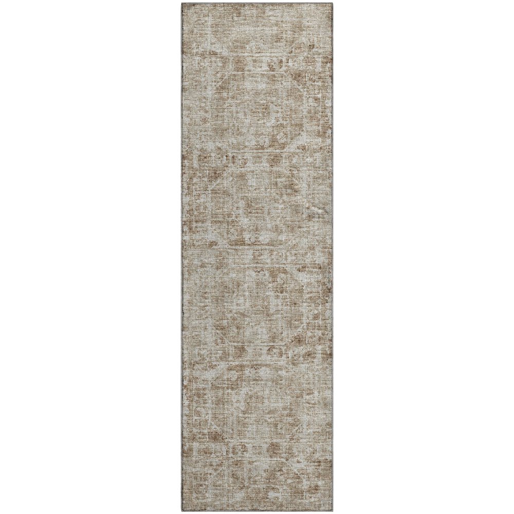 Premium Machine Washable Mayfield  Baja 2'3" x 7'6" Runner Rug. Picture 1
