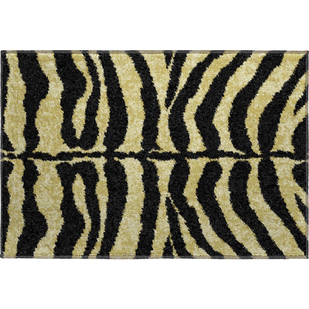 Premium Machine Washable Mayfield  Gilded 1'8" x 2'6" Rug. Picture 1