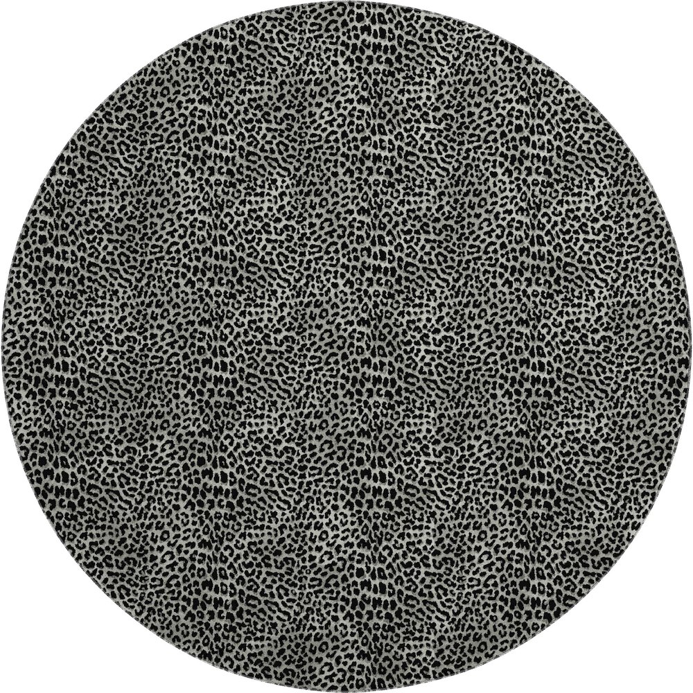Premium Machine Washable Mayfield  Shadow 8' x 8' Round Rug. Picture 1