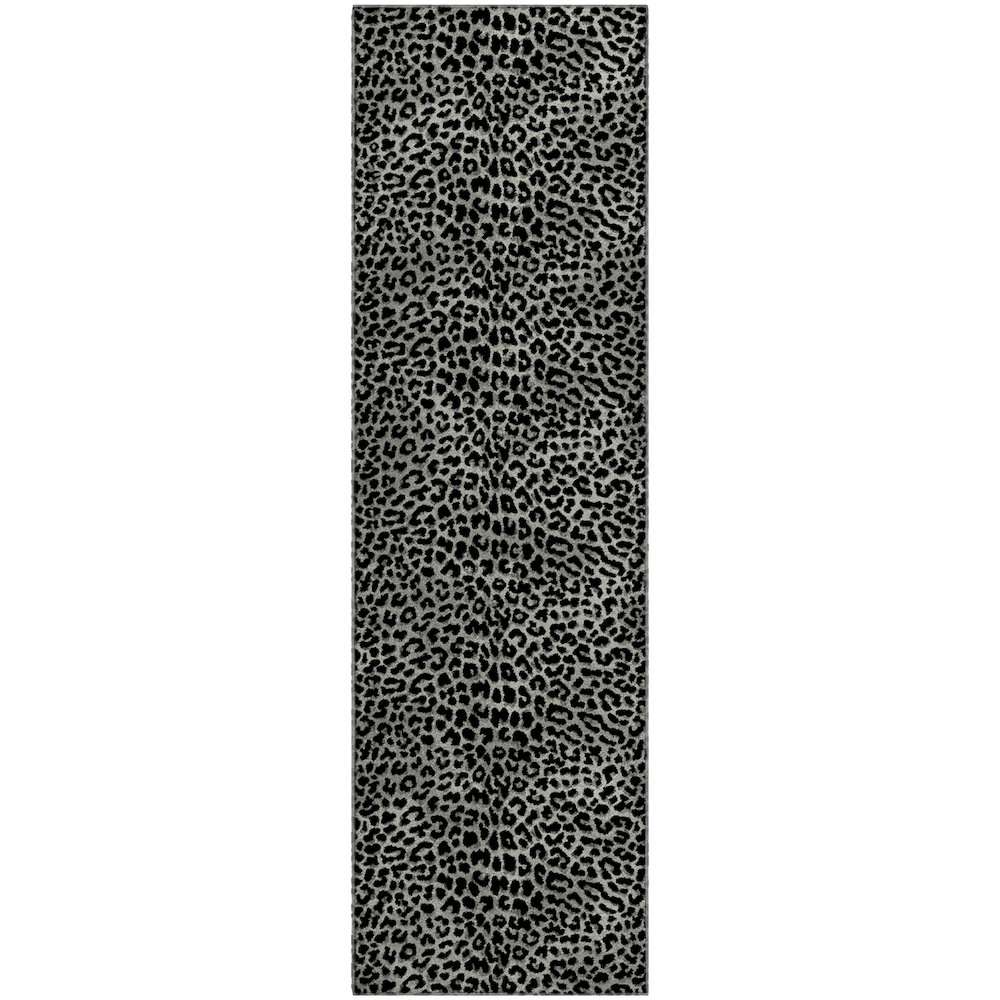 Premium Machine Washable Mayfield  Shadow 2'3" x 7'6" Runner Rug. Picture 1