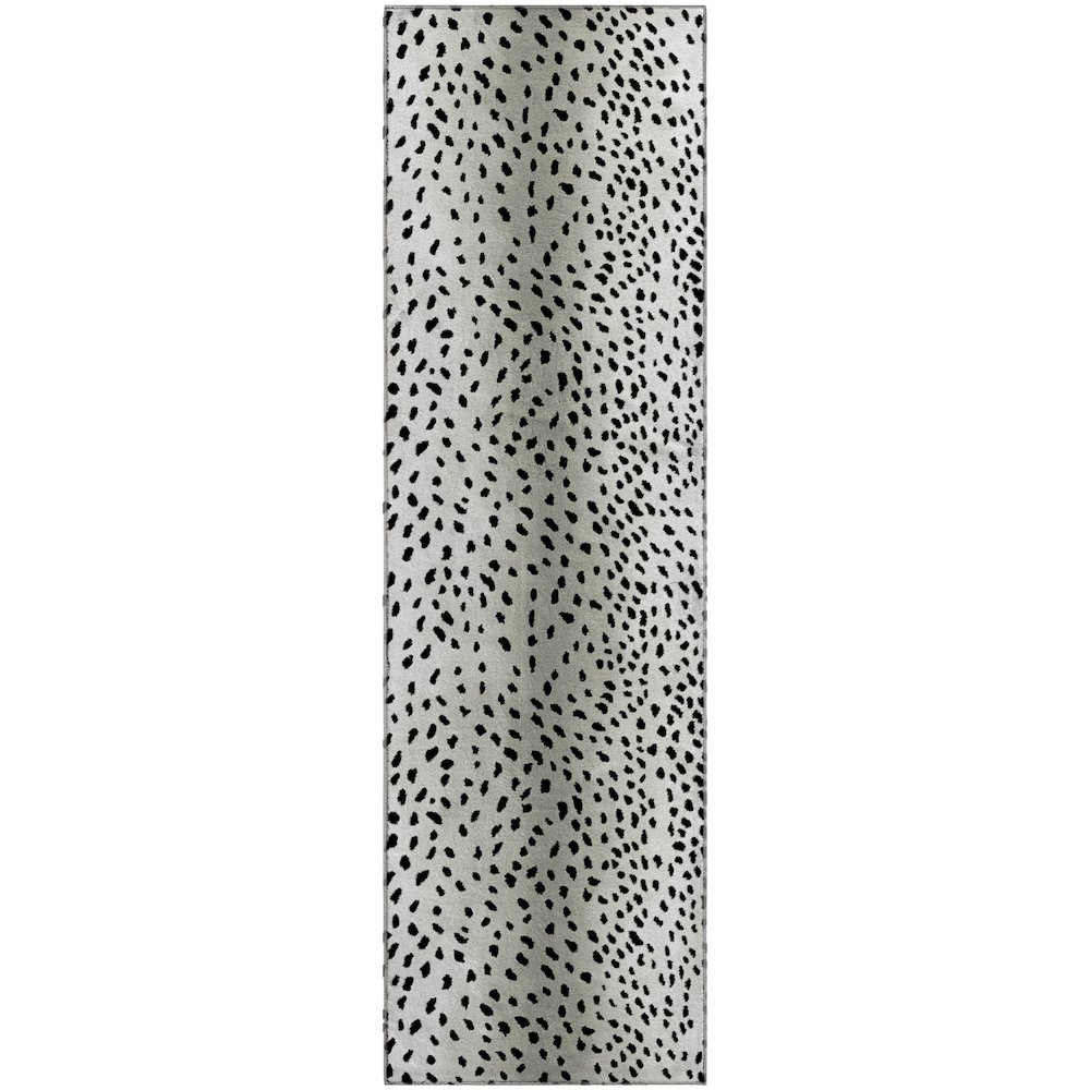 Premium Machine Washable Mayfield  Pearl 2'3" x 7'6" Runner Rug. Picture 1
