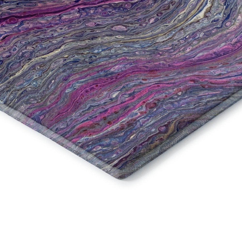 Premium Machine Washable Mayfield  Flirt 1'8" x 2'6" Rug. Picture 3
