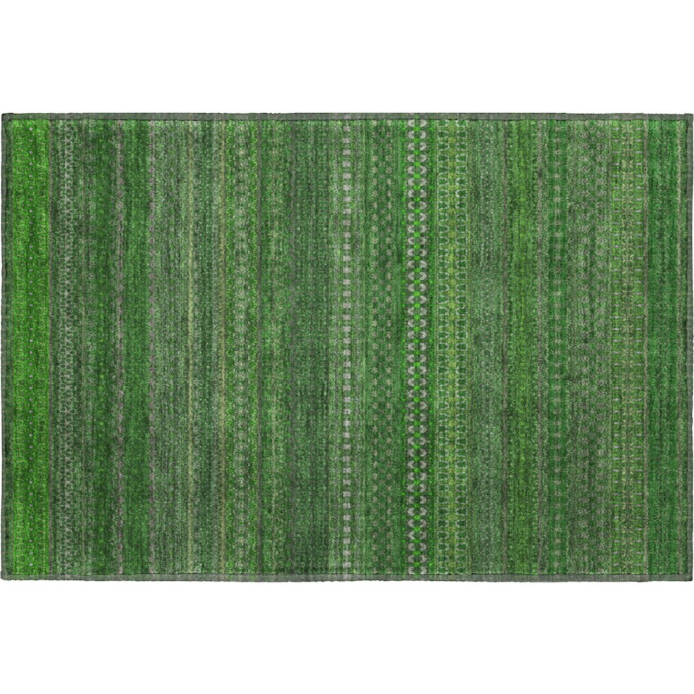 Premium Machine Washable Mayfield  Fern 1'8" x 2'6" Rug. Picture 1