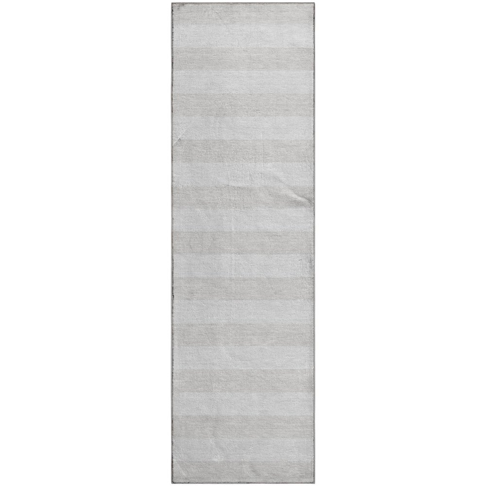 Premium Machine Washable Mayfield  Ivory 2'3" x 7'6" Runner Rug. Picture 1
