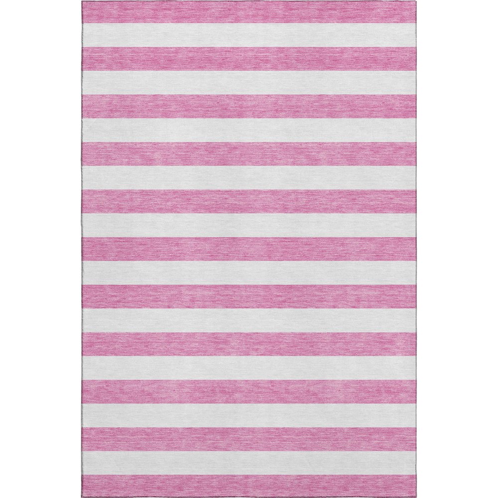Premium Machine Washable Mayfield  Pink 2'6" x 3'10" Rug. Picture 1