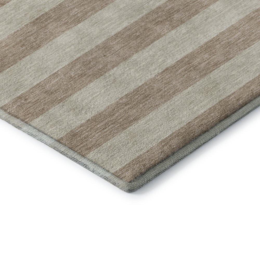 Premium Machine Washable Mayfield  Beige 1'8" x 2'6" Rug. Picture 3