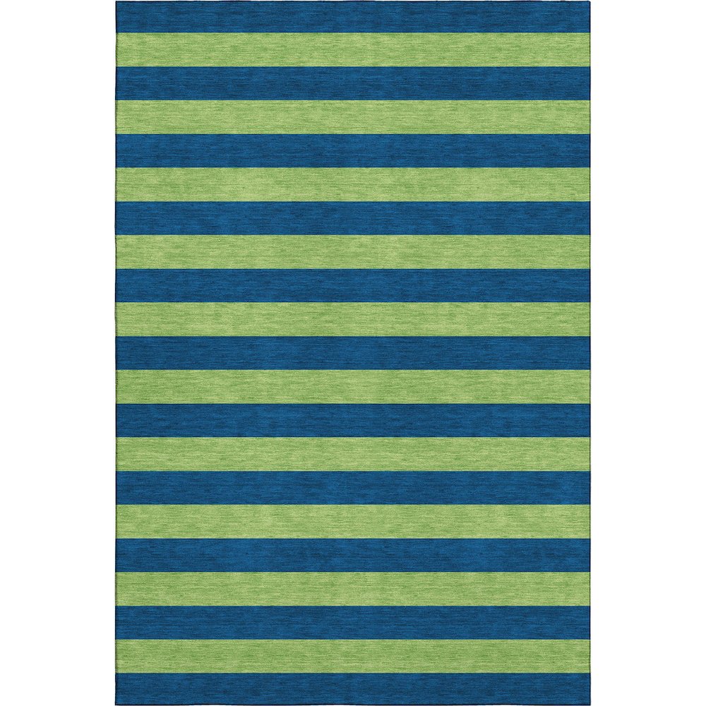 Premium Machine Washable Mayfield  Navy 2'6" x 3'10" Rug. Picture 1