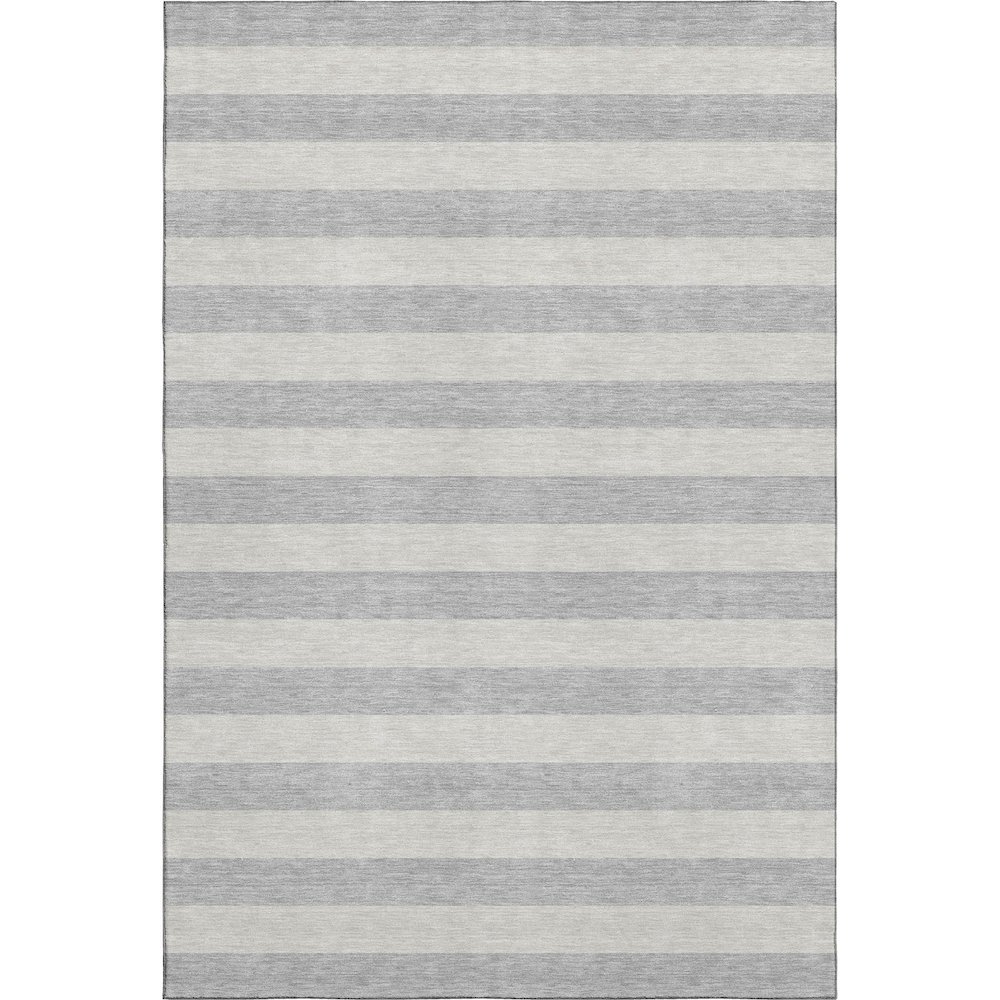 Premium Machine Washable Mayfield  Pewter 2'6" x 3'10" Rug. Picture 1