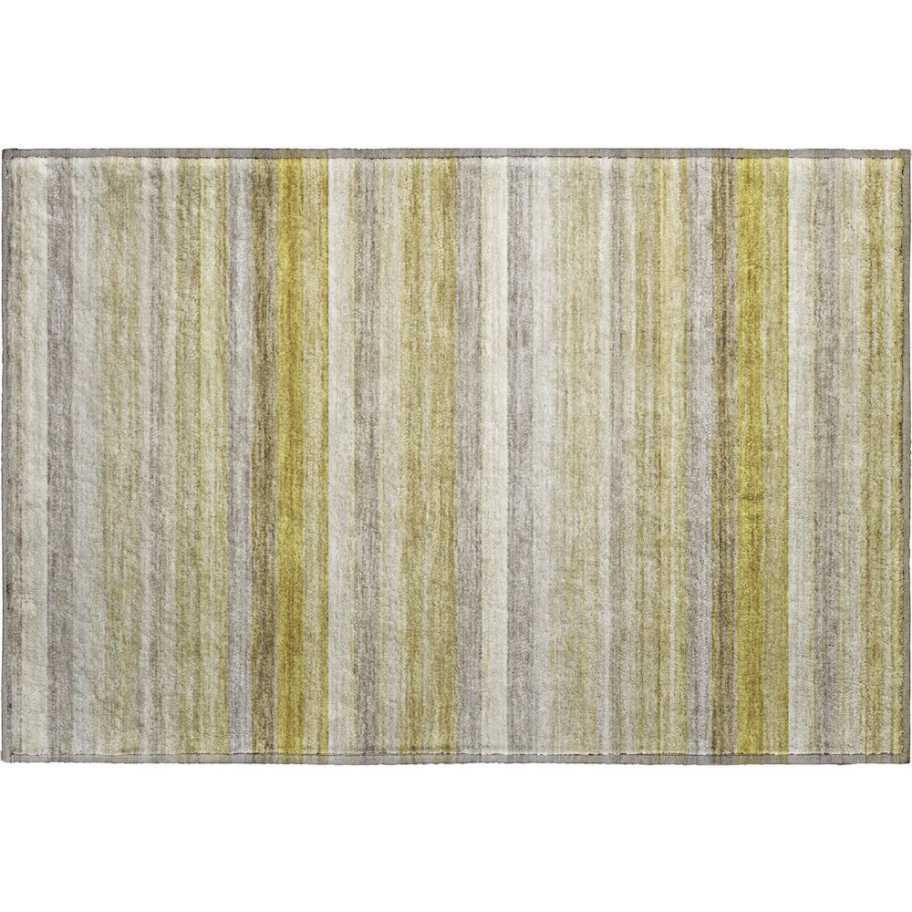 Premium Machine Washable Mayfield  Wheat 1'8" x 2'6" Rug. Picture 1