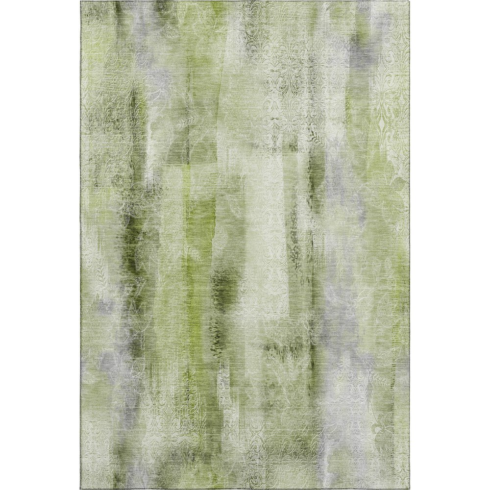 Premium Machine Washable Mayfield  Sage 2'6" x 3'10" Rug. Picture 1