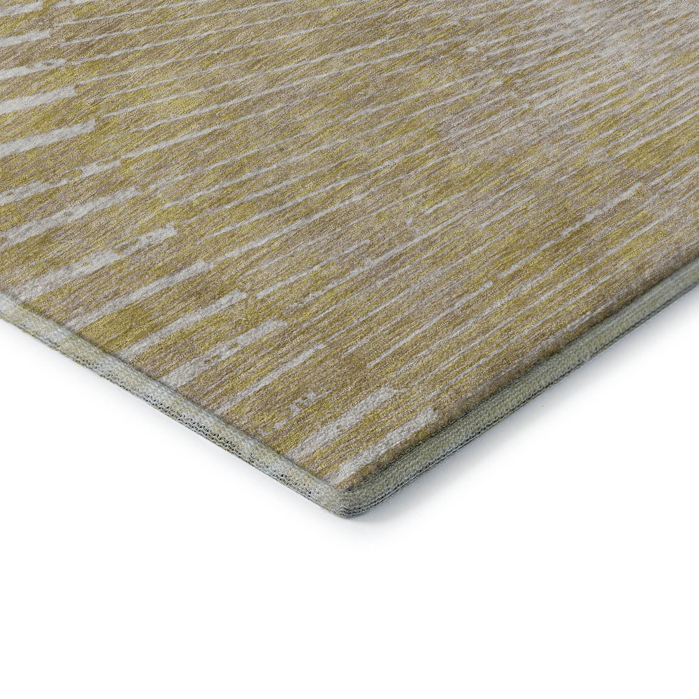 Premium Machine Washable Mayfield  Wheat 1'8" x 2'6" Rug. Picture 3