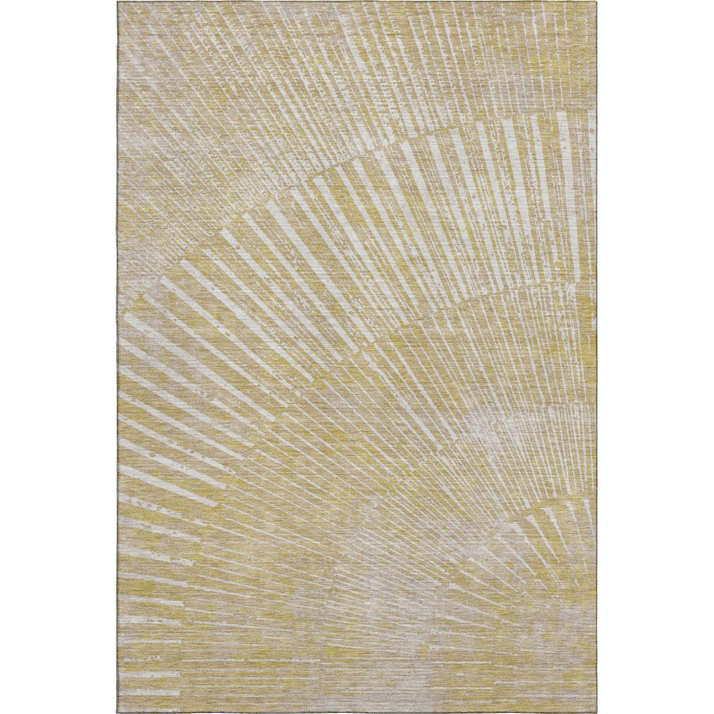 Premium Machine Washable Mayfield  Wheat 2'6" x 3'10" Rug. Picture 1