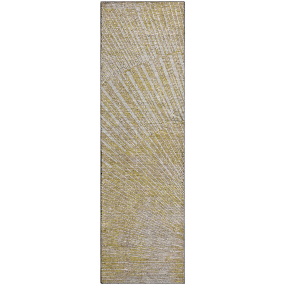 Premium Machine Washable Mayfield  Wheat 2'3" x 7'6" Runner Rug. Picture 1