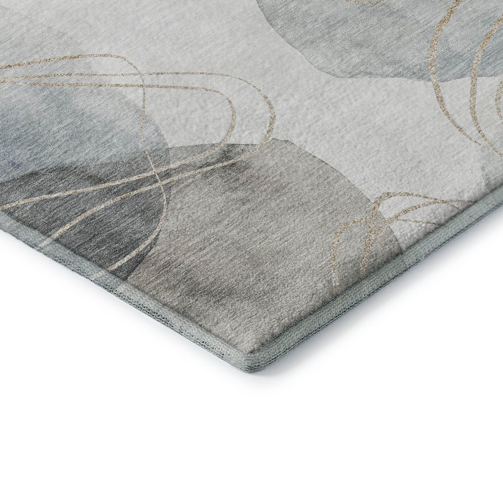 Premium Machine Washable Mayfield  Ivory 1'8" x 2'6" Rug. Picture 3