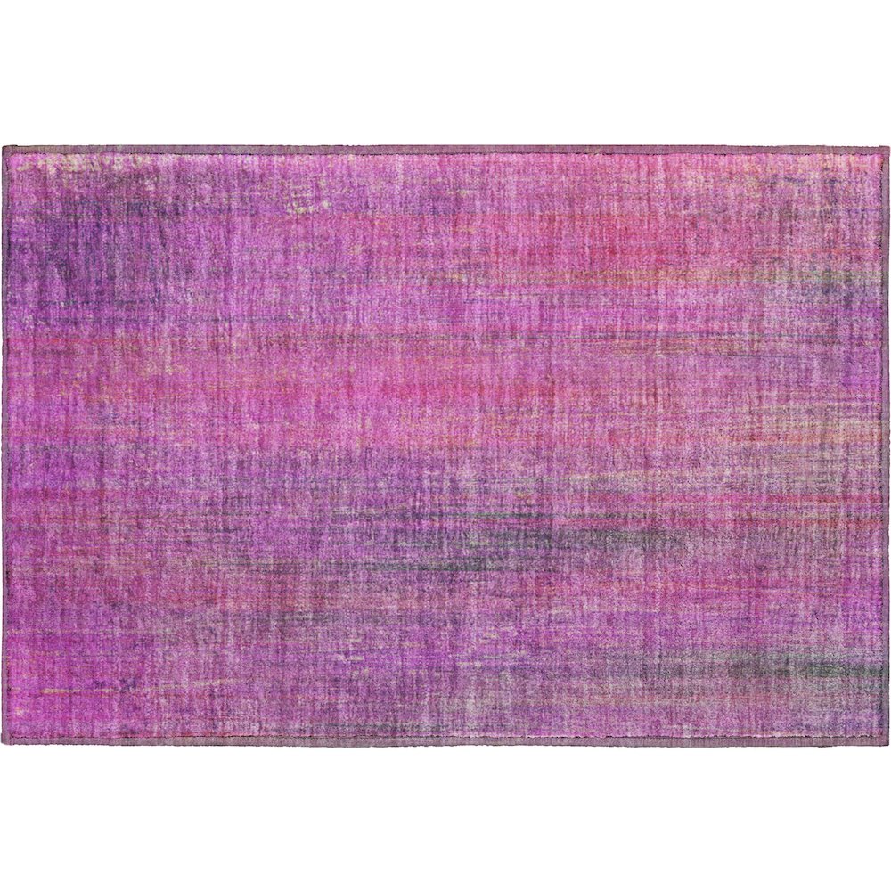 Premium Machine Washable Mayfield  Lilac 1'8" x 2'6" Rug. Picture 1