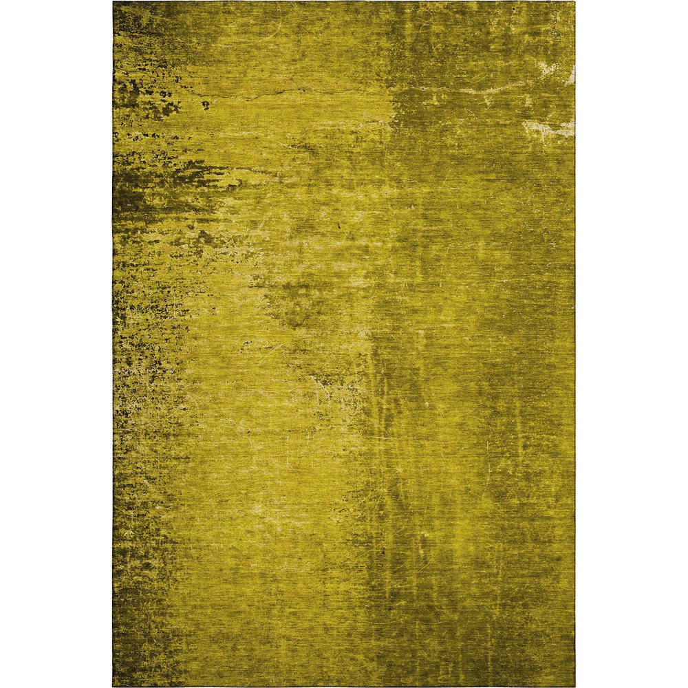Premium Machine Washable Mayfield  Gold 2'6" x 3'10" Rug. Picture 1