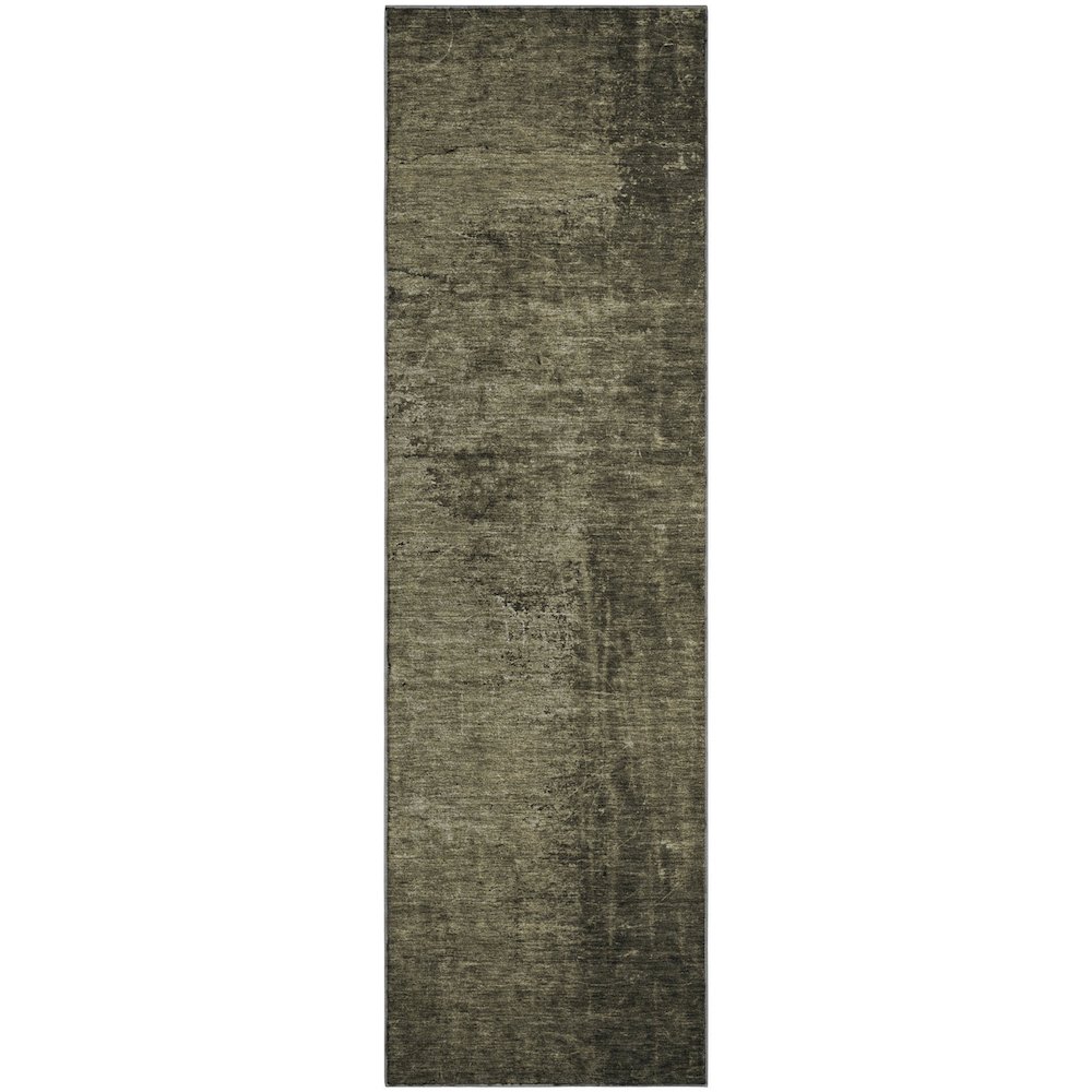 Premium Machine Washable Mayfield  Gray 2'3" x 7'6" Runner Rug. Picture 1