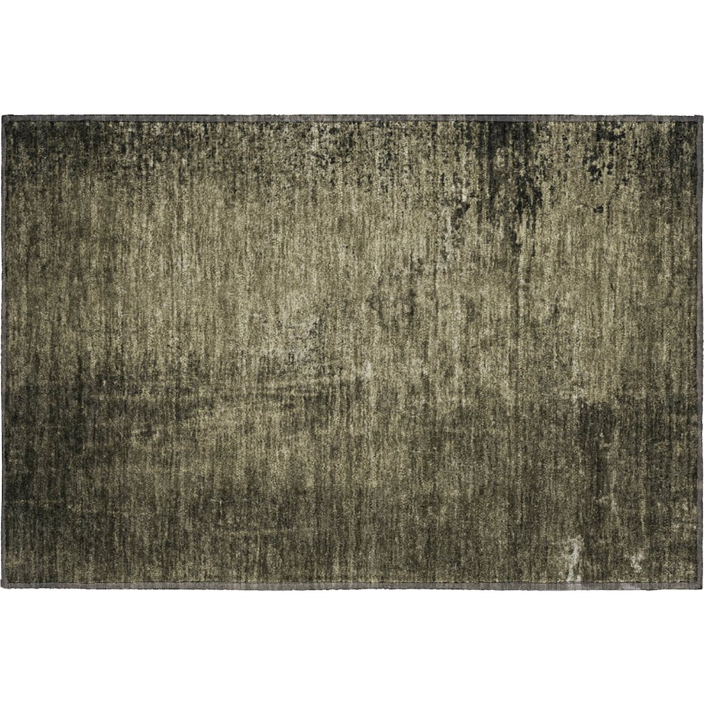 Premium Machine Washable Mayfield  Gray 1'8" x 2'6" Rug. Picture 1