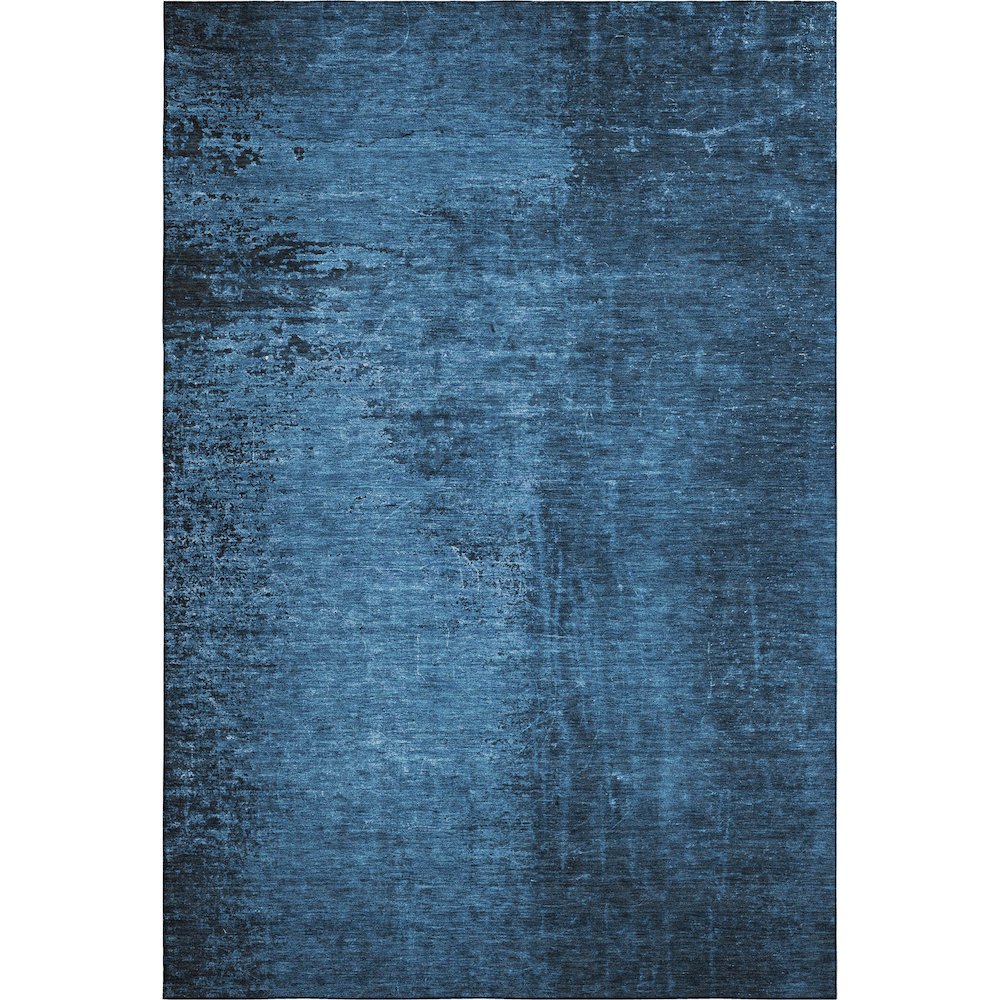 Premium Machine Washable Mayfield  Navy 2'6" x 3'10" Rug. Picture 1