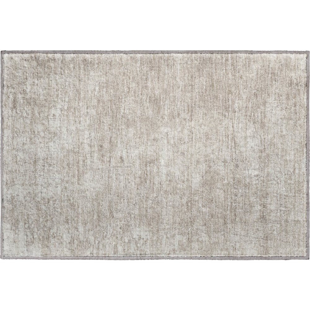 Premium Machine Washable Mayfield  Ivory 1'8" x 2'6" Rug. Picture 1