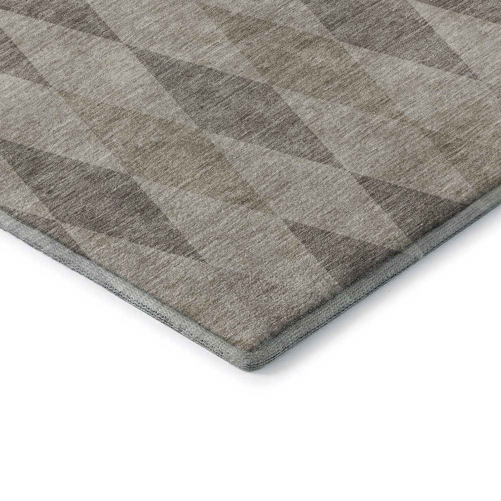 Premium Machine Washable Mayfield  Beige 1'8" x 2'6" Rug. Picture 3