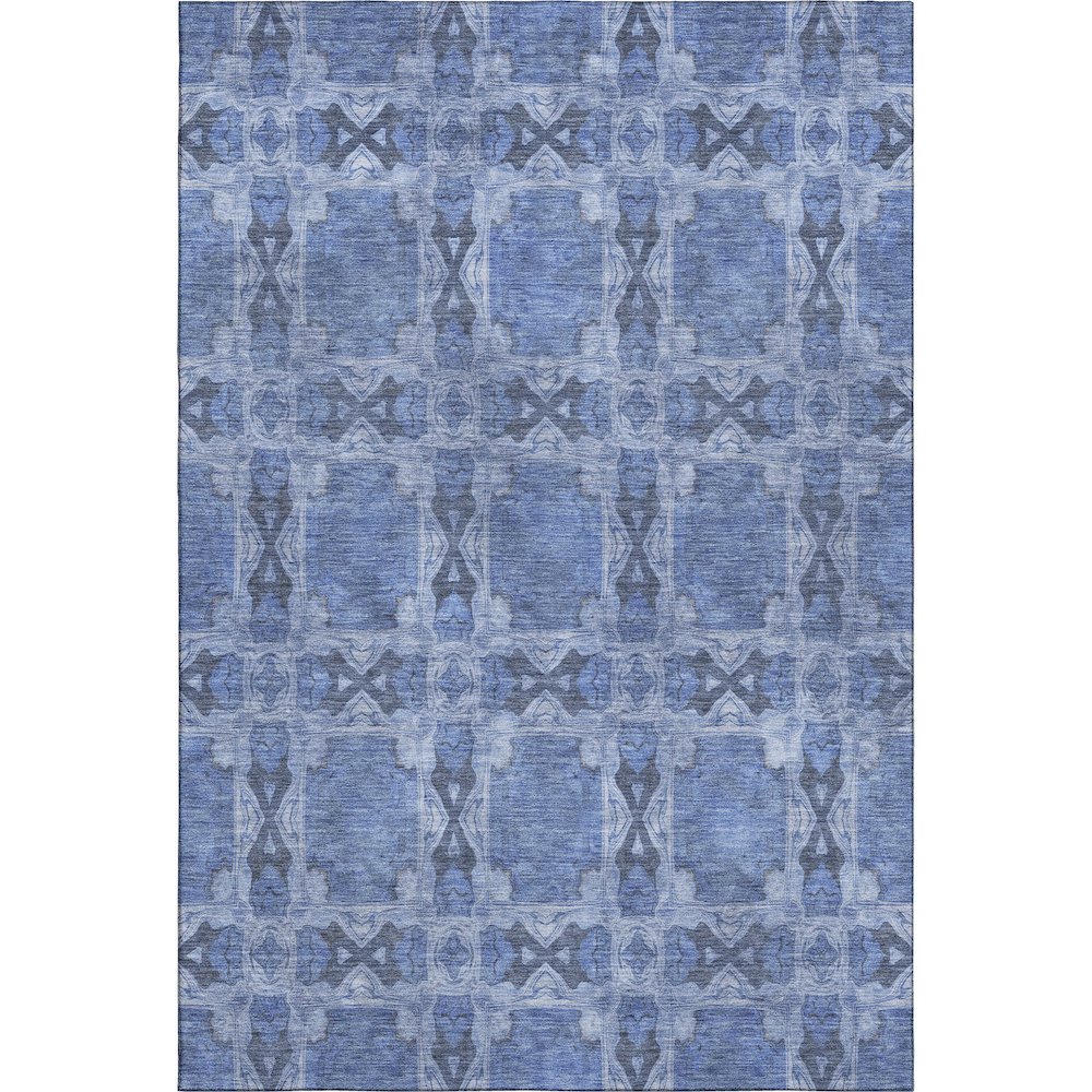 Premium Machine Washable Mayfield  Denim 2'6" x 3'10" Rug. Picture 1