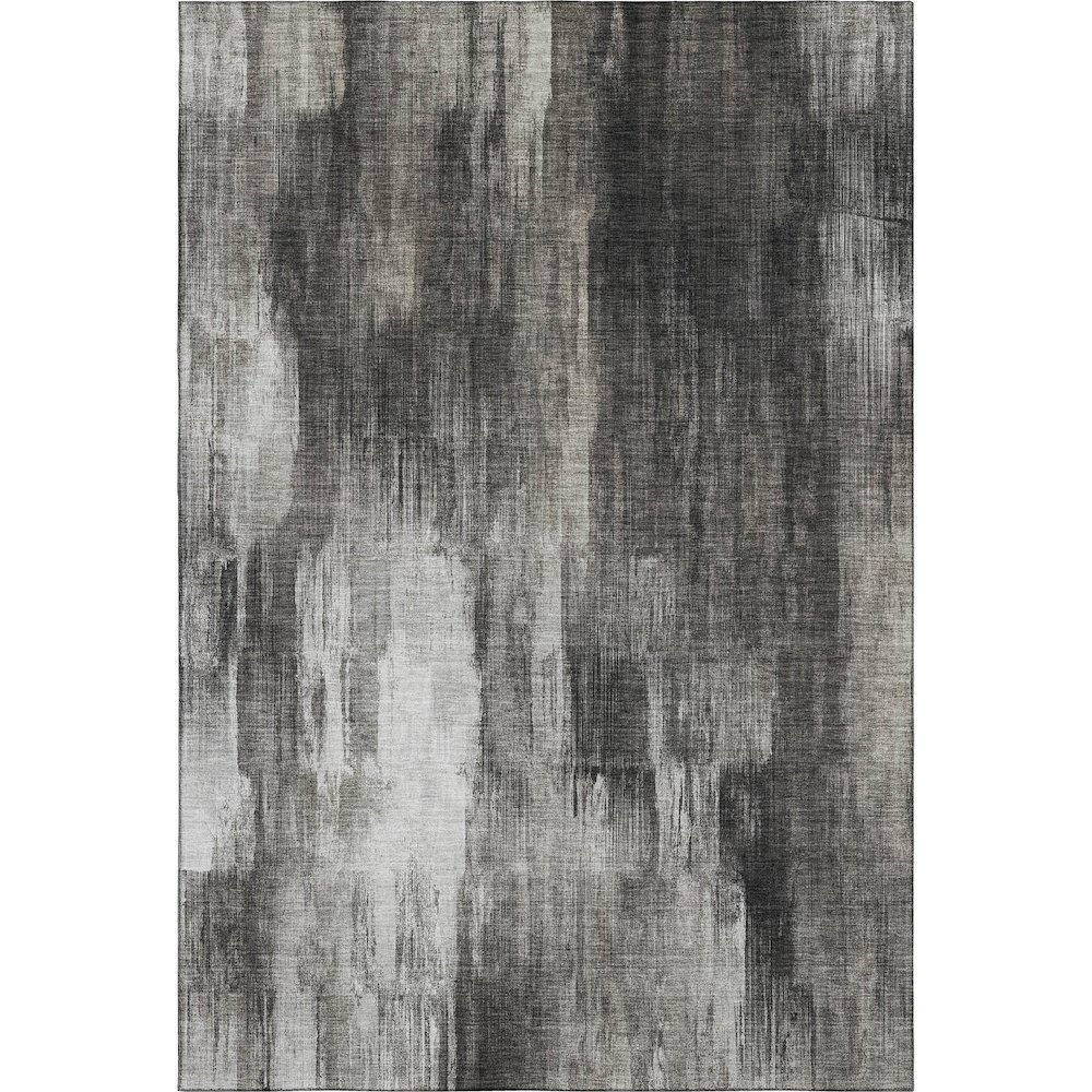 Premium Machine Washable Mayfield  Gray 2'6" x 3'10" Rug. Picture 1