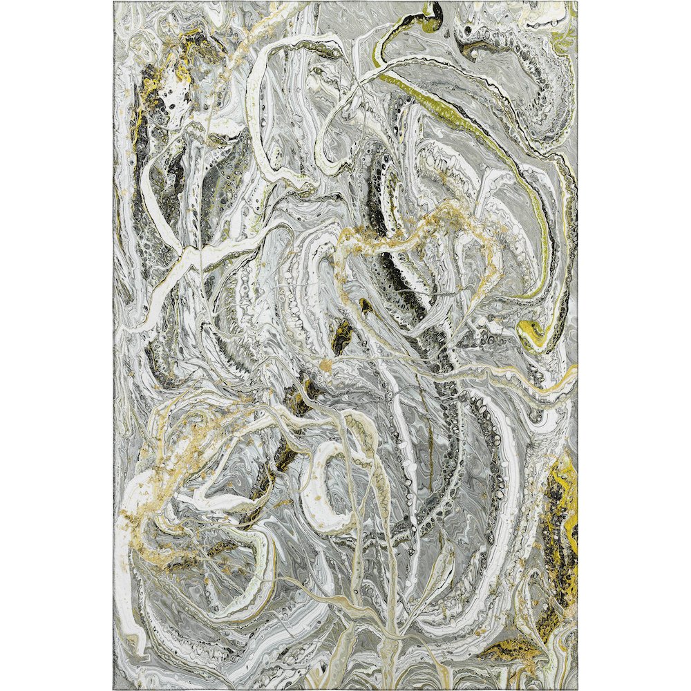 Premium Machine Washable Mayfield  Cyclone 2'6" x 3'10" Rug. Picture 1