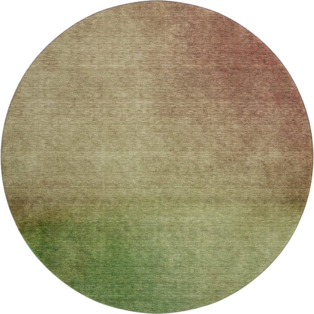 Premium Machine Washable Mayfield  Blush 8' x 8' Round Rug. Picture 1