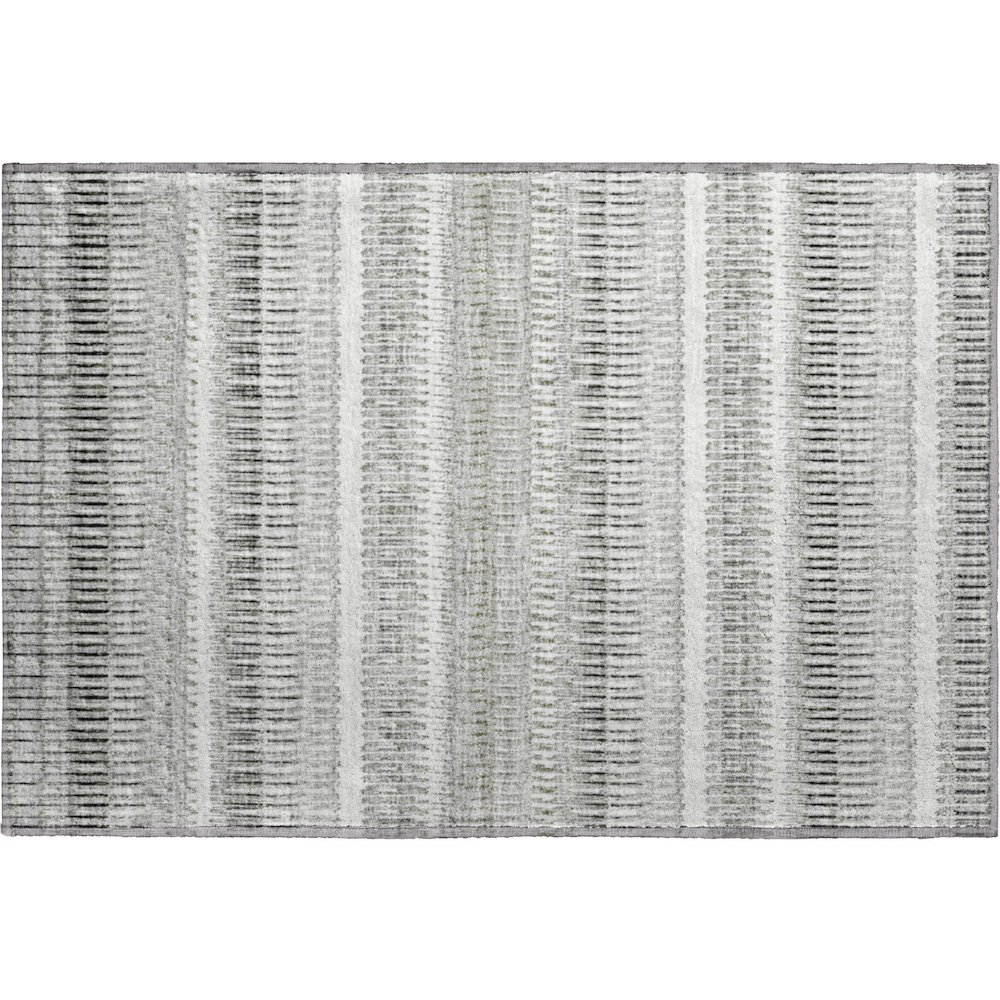Premium Machine Washable Mayfield  Ivory 1'8" x 2'6" Rug. Picture 1