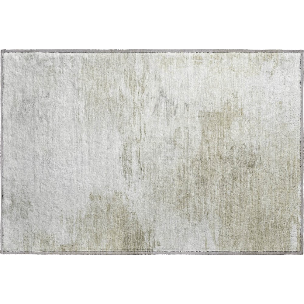 Premium Machine Washable Mayfield  Ivory 1'8" x 2'6" Rug. Picture 1