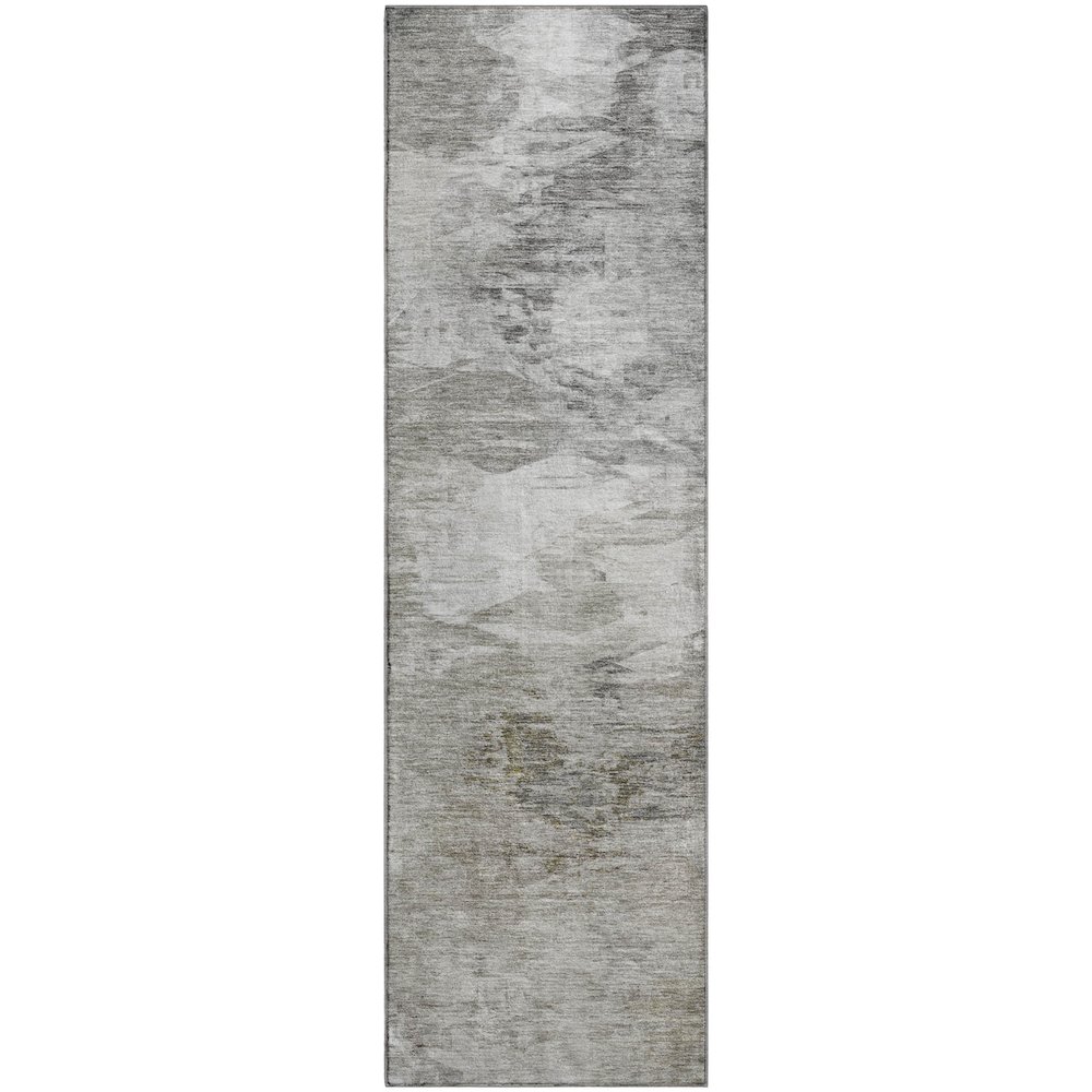 Premium Machine Washable Mayfield  Beige 2'3" x 7'6" Runner Rug. Picture 1