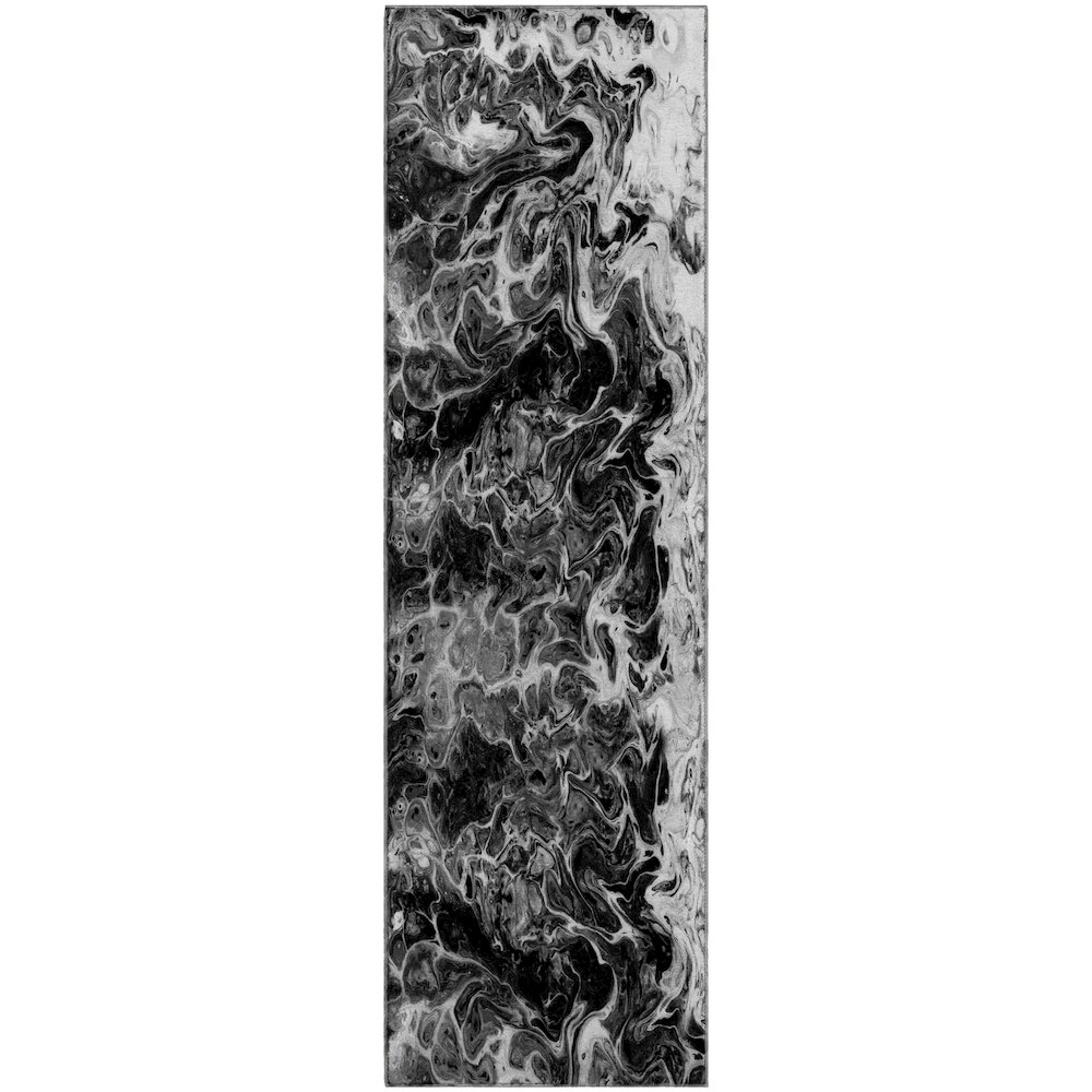Premium Machine Washable Mayfield  Taboo 2'3" x 7'6" Runner Rug. Picture 1