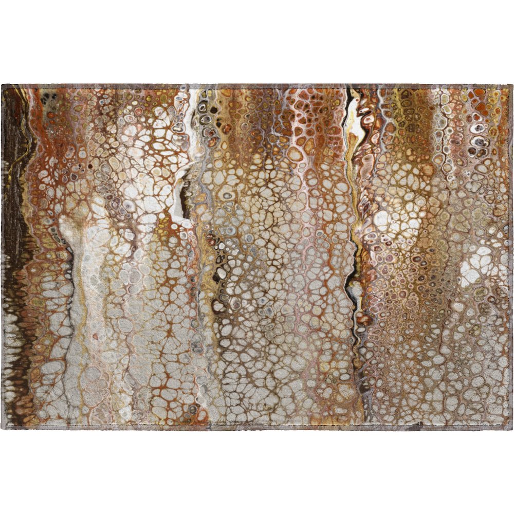 Premium Machine Washable Mayfield  Riverbed 1'8" x 2'6" Rug. Picture 1