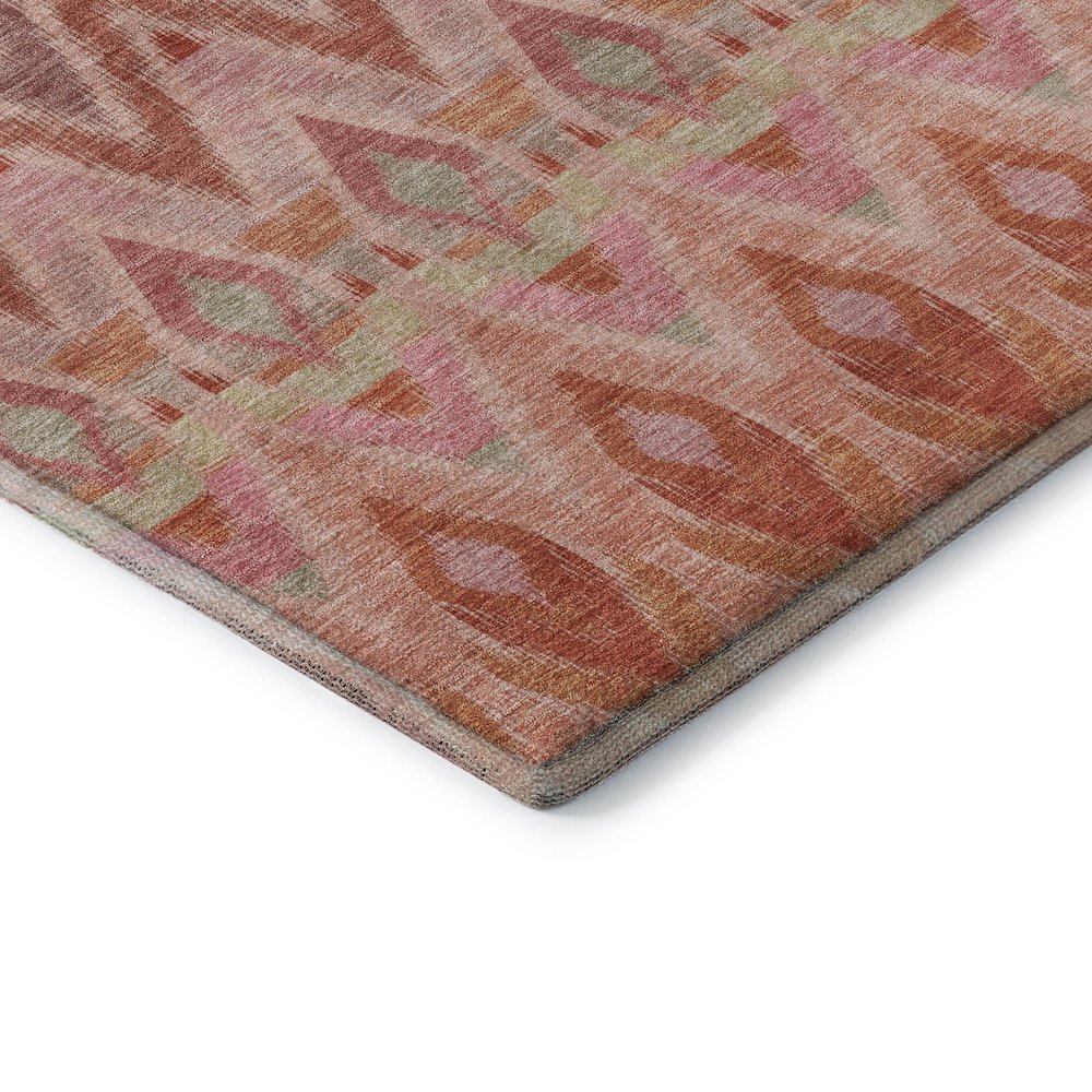 Premium Machine Washable Mayfield  Pink 1'8" x 2'6" Rug. Picture 3