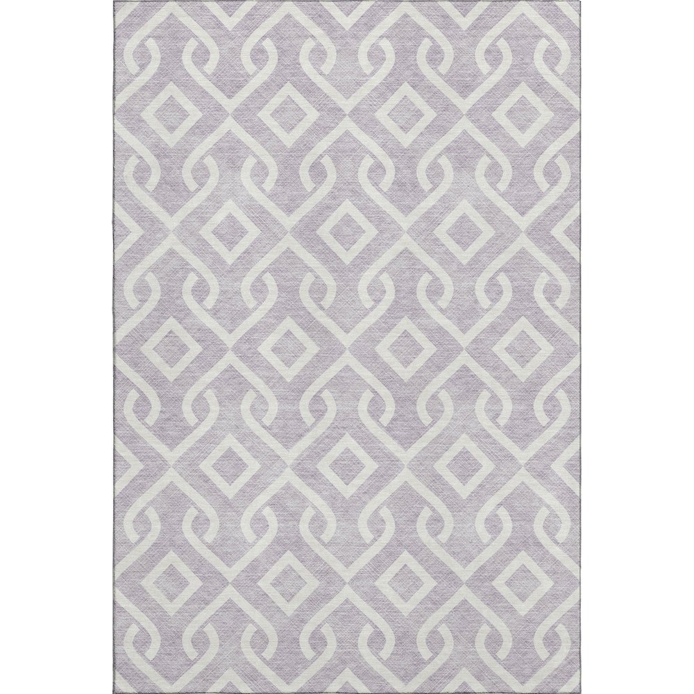 Premium Machine Washable Mayfield  Lavender 2'6" x 3'10" Rug. Picture 1