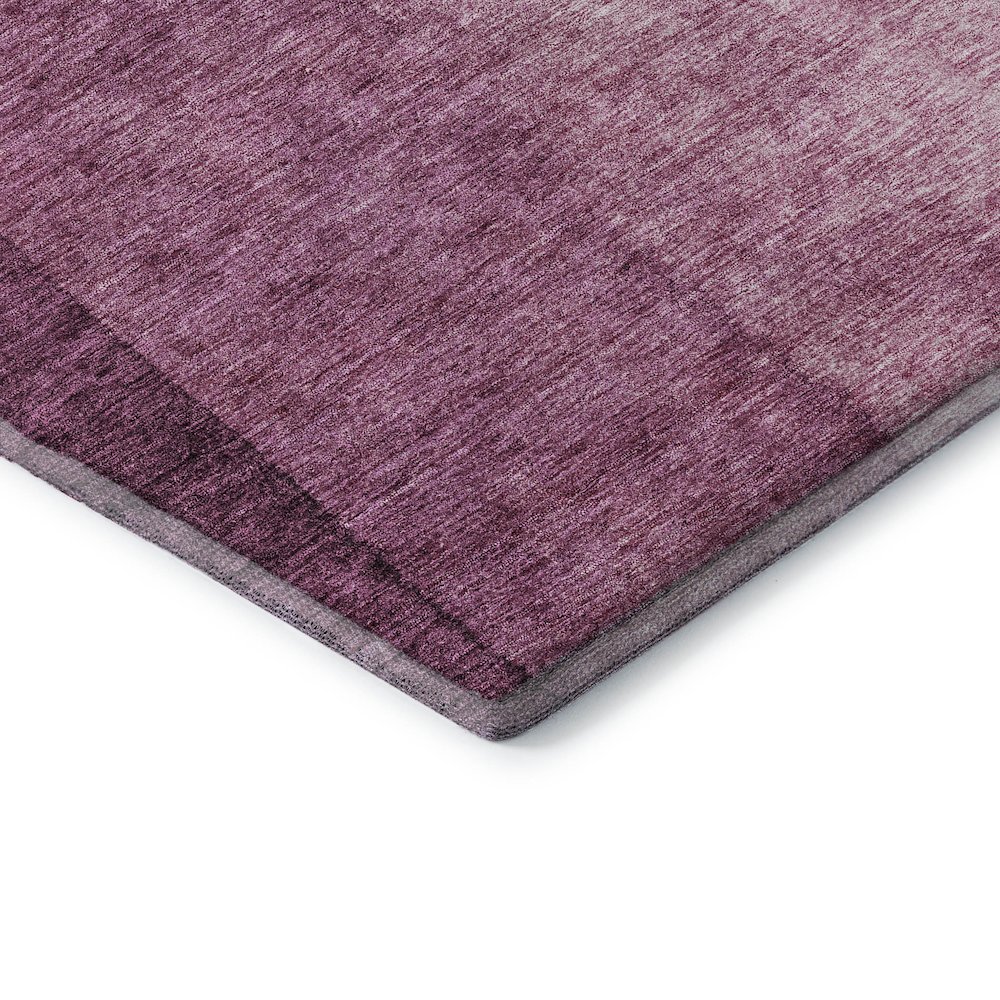Premium Machine Washable Mayfield  Merlot 1'8" x 2'6" Rug. Picture 3