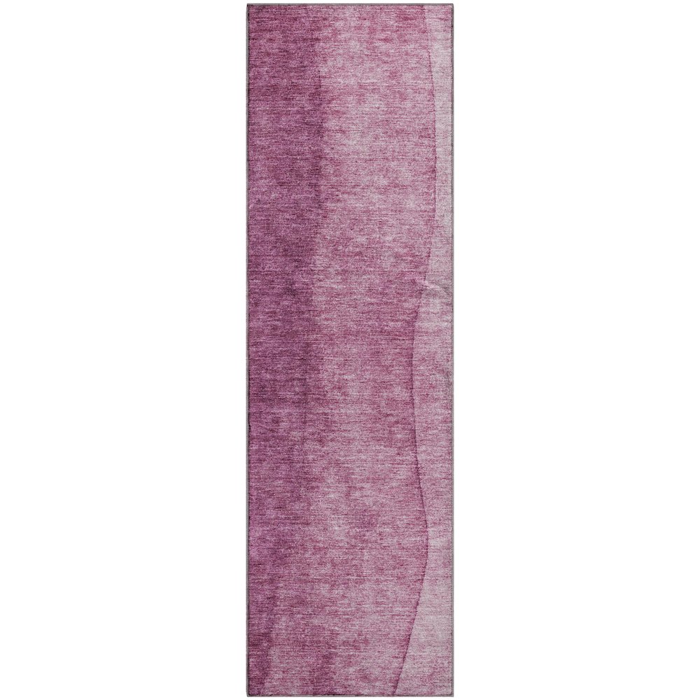 Premium Machine Washable Mayfield  Merlot 2'3" x 7'6" Runner Rug. Picture 1
