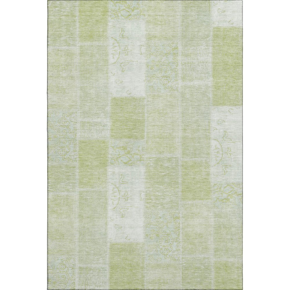 Premium Machine Washable Mayfield  Aloe 2'6" x 3'10" Rug. Picture 1