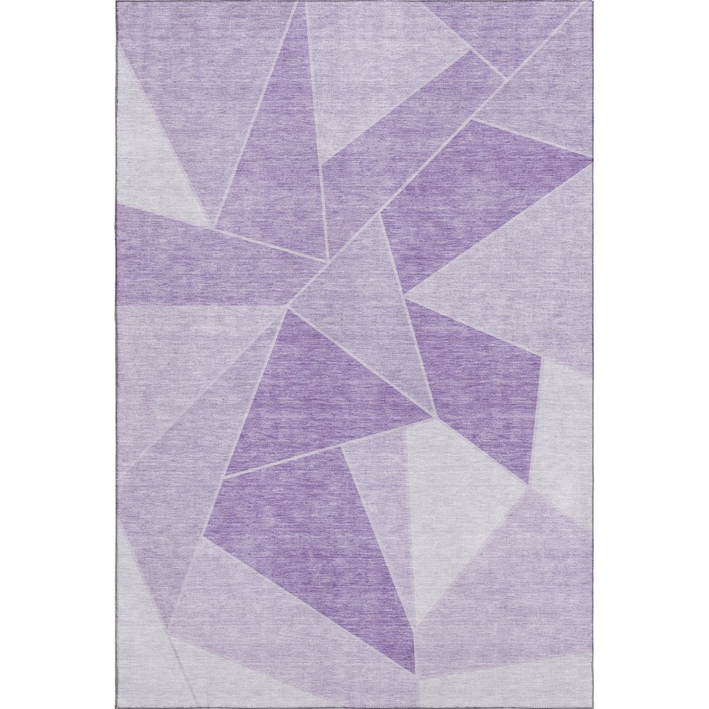 Premium Machine Washable Mayfield  Lilac 2'6" x 3'10" Rug. Picture 1